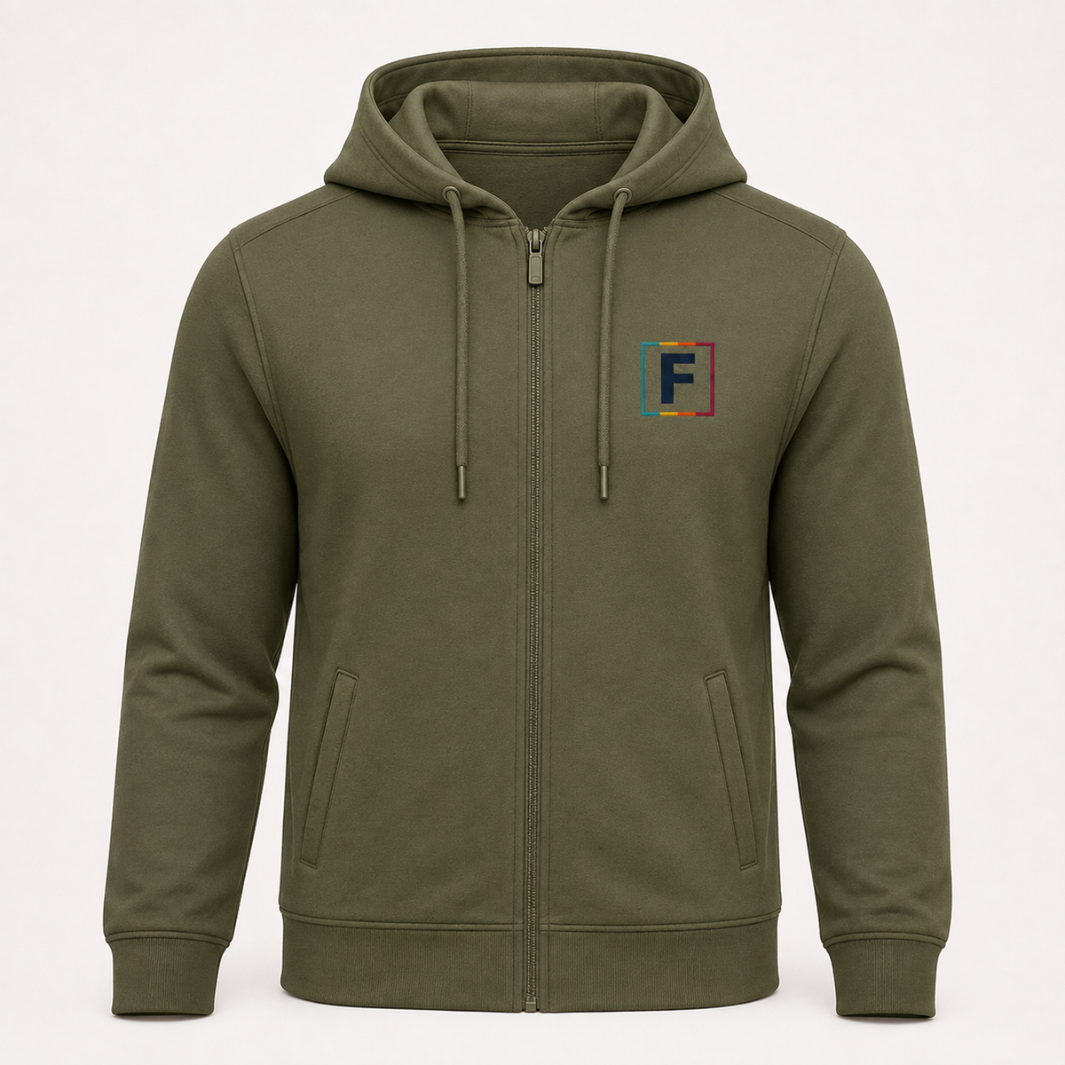 Athletic Full Zip Hoodie