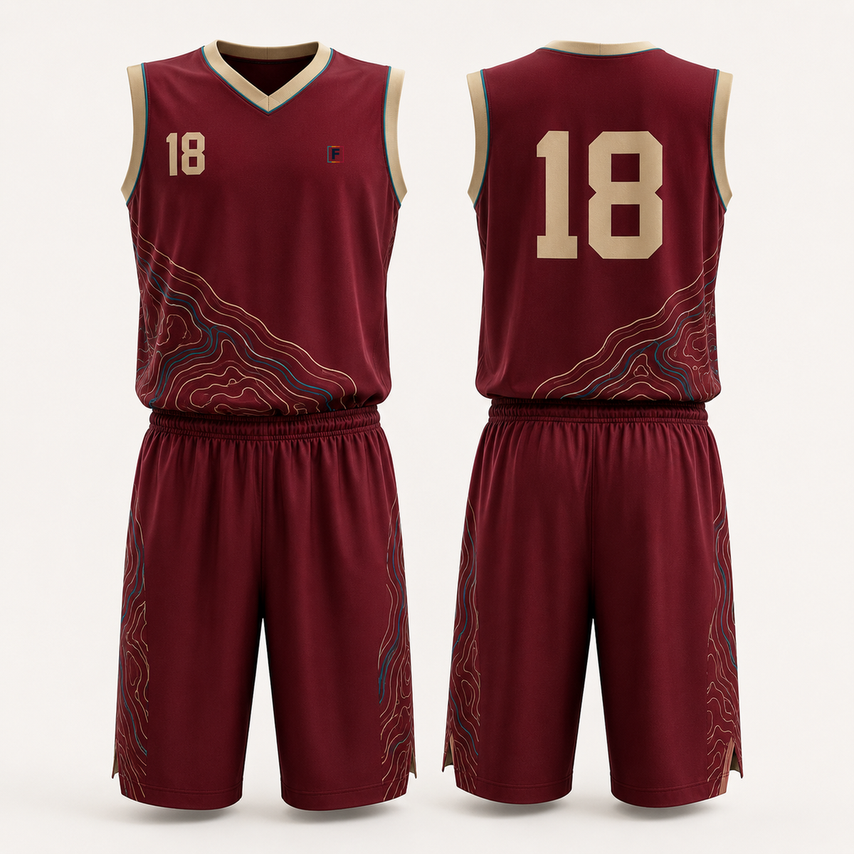 Basketball Uniform - 1008
