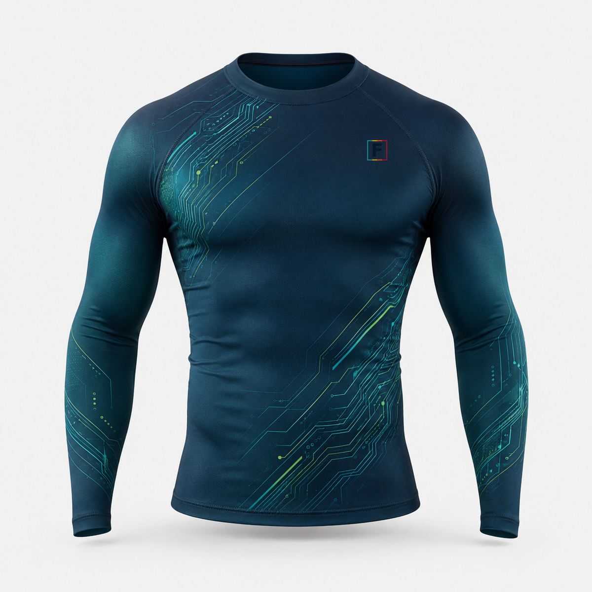 Men’s Athletic Muscle Fit Full-Sleeve T-Shirt