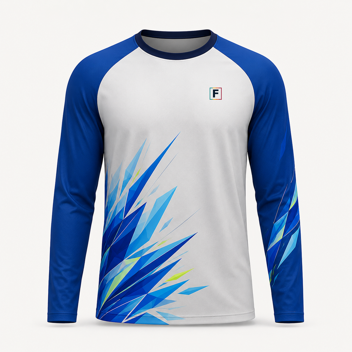 Men’s Athletic Raglan Full-Sleeve T-Shirt