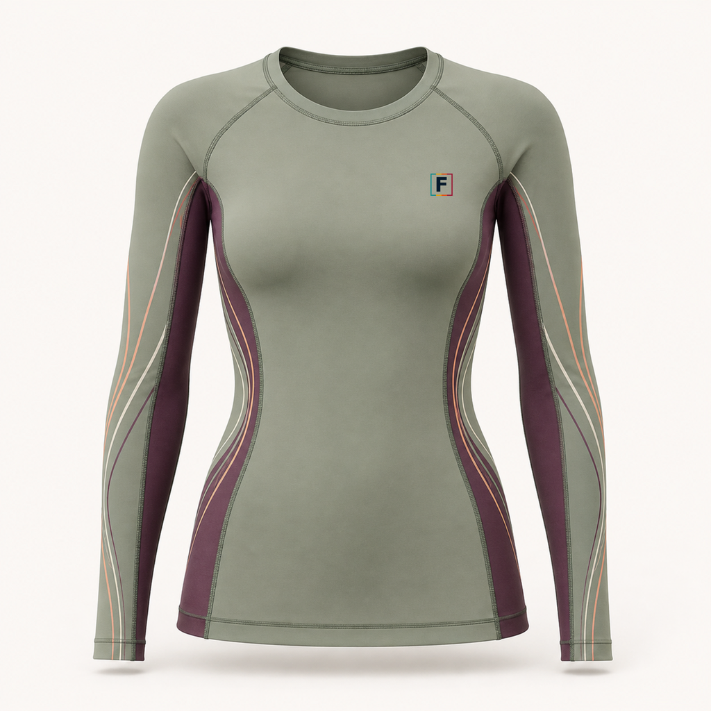 Women’s Athletic Compression Top Long Sleeve