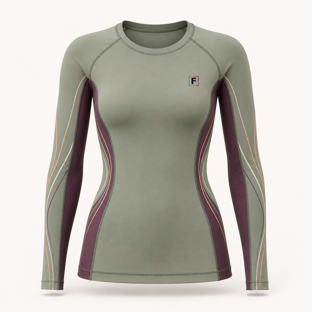 Women’s Athletic Compression Top Long Sleeve