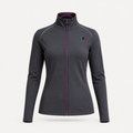 Chaqueta deportiva de cuello alto para mujer