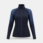 Chaqueta deportiva de cuello alto para mujer