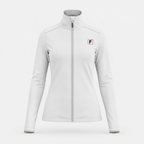 Chaqueta deportiva de cuello alto para mujer